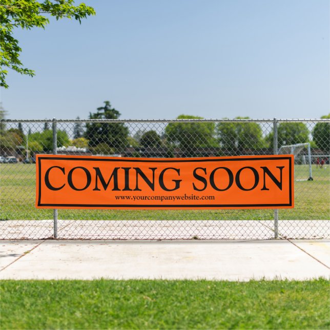Orange Black Business Coming Soon Website Banner (Insitu)