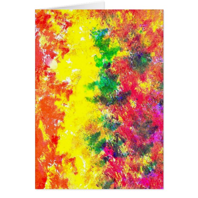 Orange Blaze Card A3 (Front)