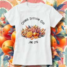 Orange Blossom Day Custom Women's