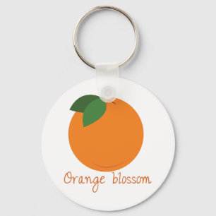 Orange Blossom Keychain