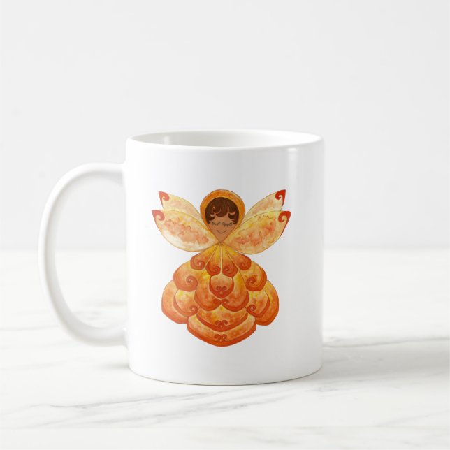 Orange Blossom Pixie Mug (Left)