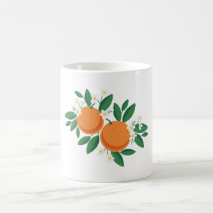 Orange Blossoms Coffee Mug
