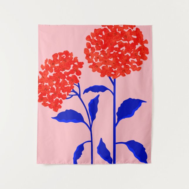 Orange Blossoms Tapestry (Front)