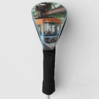 Orange Blue Wuppertal Floating Train