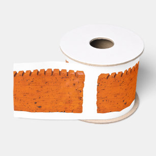 Orange Brick - Atom Of Creation Grosgrain Ribbon