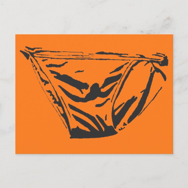 Orange Briefs Postcard (Front)