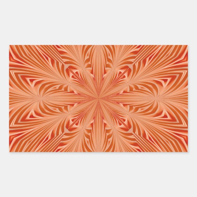 Orange Burst Sticker (Front)