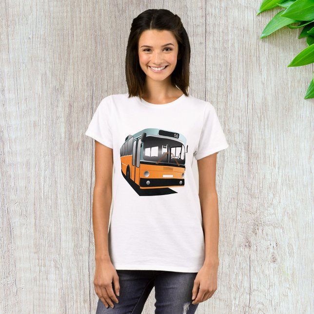 Orange Bus T-Shirt (Creator Uploaded)