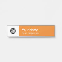 Orange Business Logo Name Profession