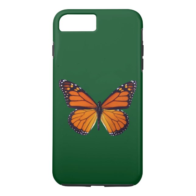Orange Butterfly iPhone 7 Case (Back)