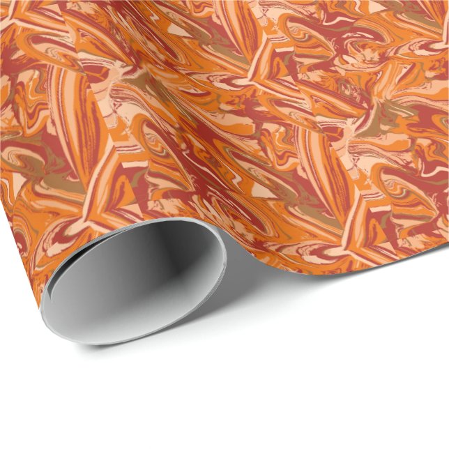 Orange Cake Wrapping Paper (Roll Corner)