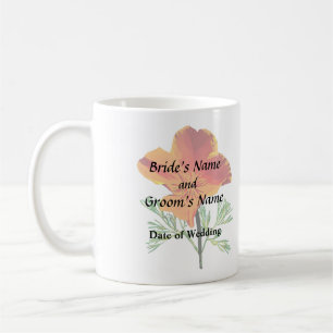 Orange California Poppy Coffee Mug