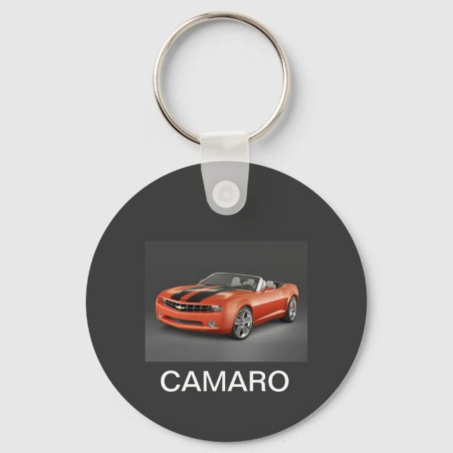 ORANGE CAMARO KEYCHAIN (Front)