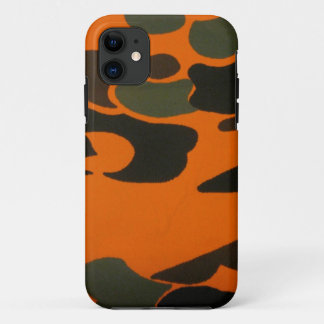 Orange Camo case for iPhone 5