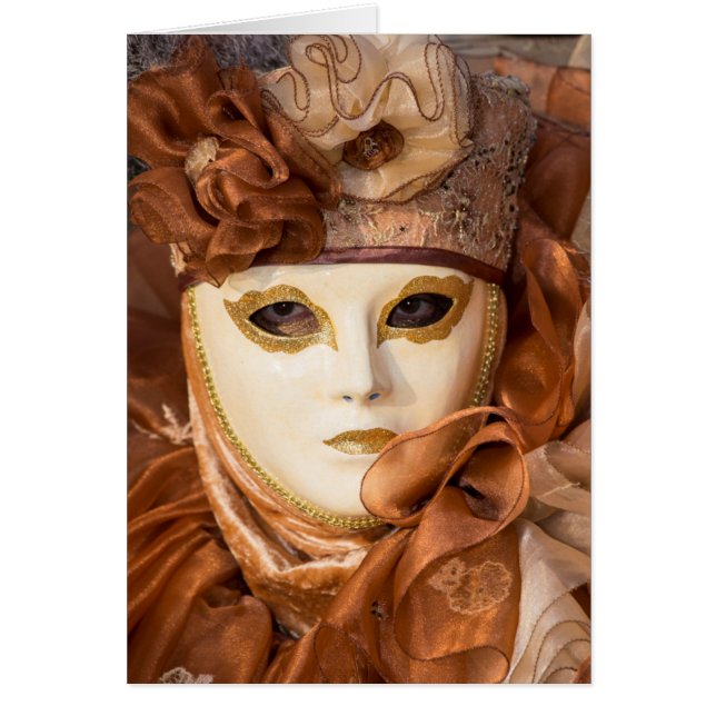Orange Carnival costume, Venice (Front)
