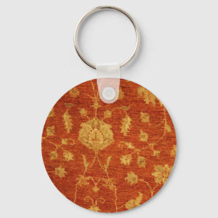 Orange Carpet Tin Man Keychain