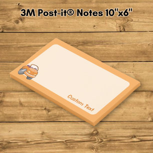 Orange Cartoon Car Post-it Notes