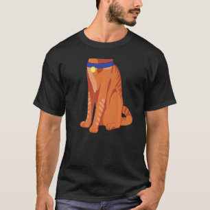Orange Cat Costume Halloween Cat Outfit Costume T-Shirt