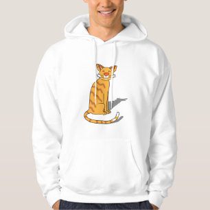 Orange Cat Hoodie