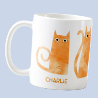 Orange Cats Personalized