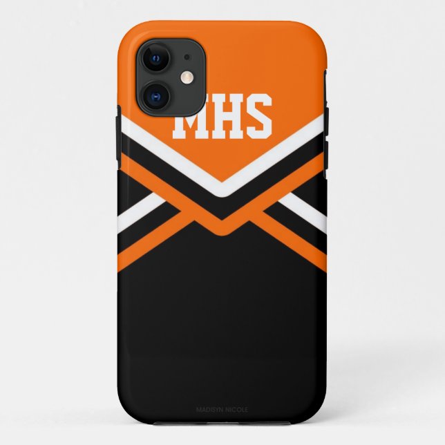 Orange Cheer Uniform Iphone 5/5s Case (Back)