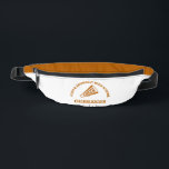 Orange Cheerleader Personalized High School Fanny Pack<br><div class="desc">This cute customized orange high school cheerleader fanny pack features typography of the team name of your cheerleading squad. Personalize this gift for your cheer captain and other cheerleaders on your team with their class year.</div>