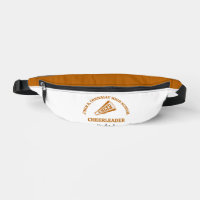Orange Cheerleader Personalized High School