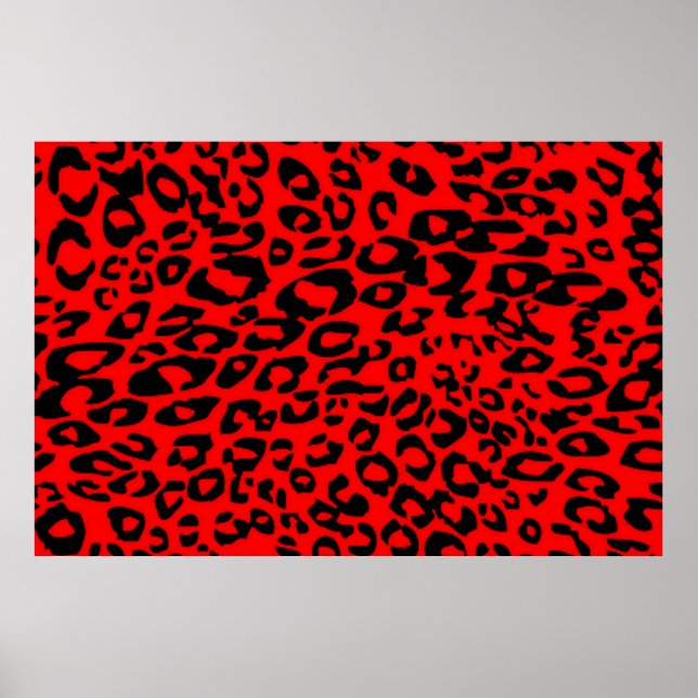 Orange Cheetah Poster (Front)