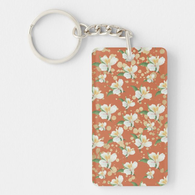 Orange Chicken Recipe Keychain (Front)