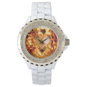 Orange Citrine Watch
