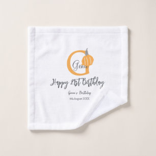 Orange citrouille automne anniversaire 21e chute d