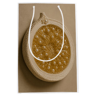 Orange Citrus Slice Wall Art Medium Gift Bag