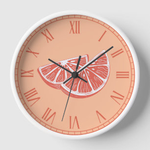 Orange Clock