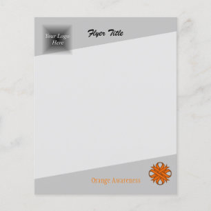 Orange Clover Ribbon by Kenneth Yoncich Flyer
