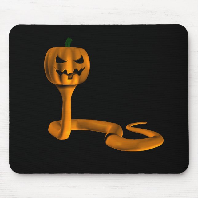 Orange Cobra Mouse Pad (Front)