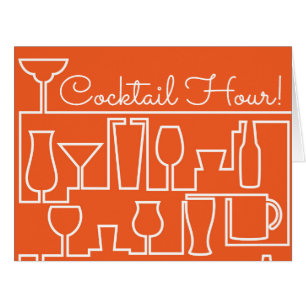 Orange cocktail party