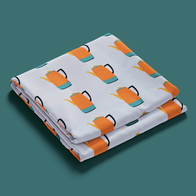 Orange Coffe Percolator Fabric (Creator Uploaded)