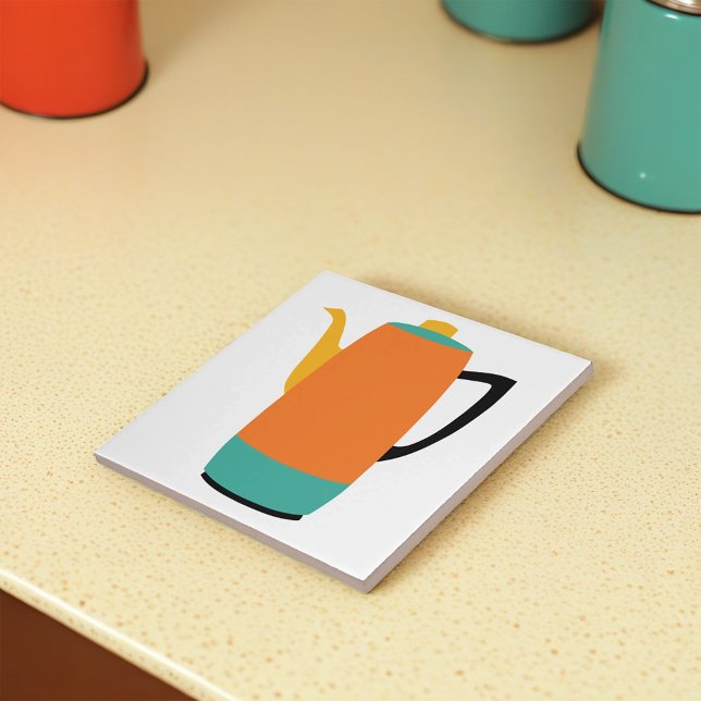 Orange Coffee Percolator Tile (Creator Uploaded)