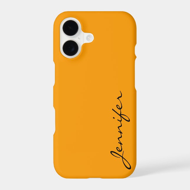 Orange colour background (Back)