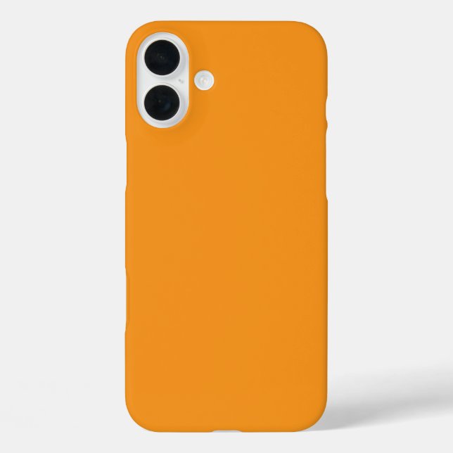 orange colour iPhone / iPad case (Back)