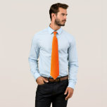 Orange Colours Neck Tie - Summer<br><div class="desc">Beautiful Orange Neon Colours Neck Tie</div>
