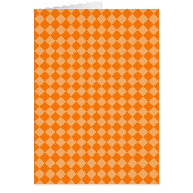 Orange Combination Diamond Pattern by STaylor (Front)