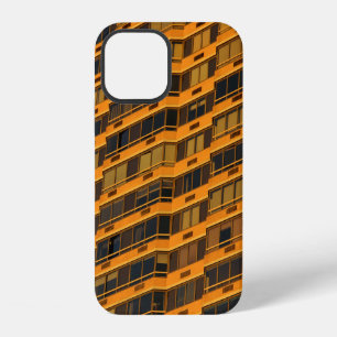 Orange concrete building iPhone 12 case