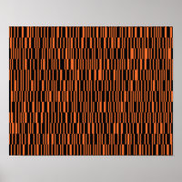 Orange, cool, trendy, modern geometric graphic art