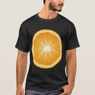 Orange Costume Easy Matching Group Halloween Men W T-Shirt