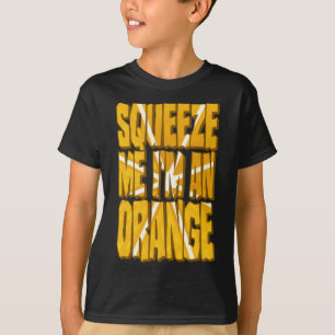 Orange Costume Funny Halloween Citrus Fruit Slice T-Shirt