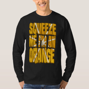 Orange Costume Funny Halloween Citrus Fruit Slice T-Shirt