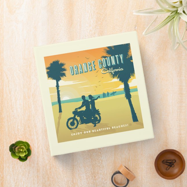 Orange County, California Beaches Binder (In Situ)