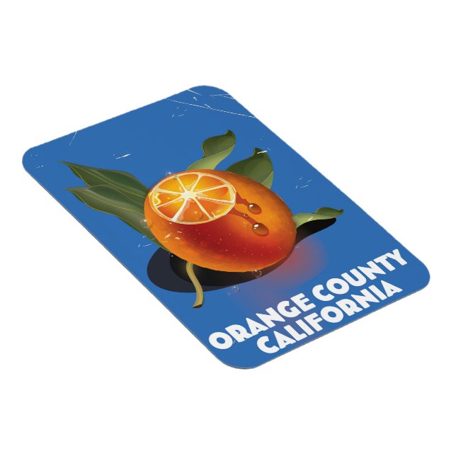 Orange County California Magnet (Right Side)
