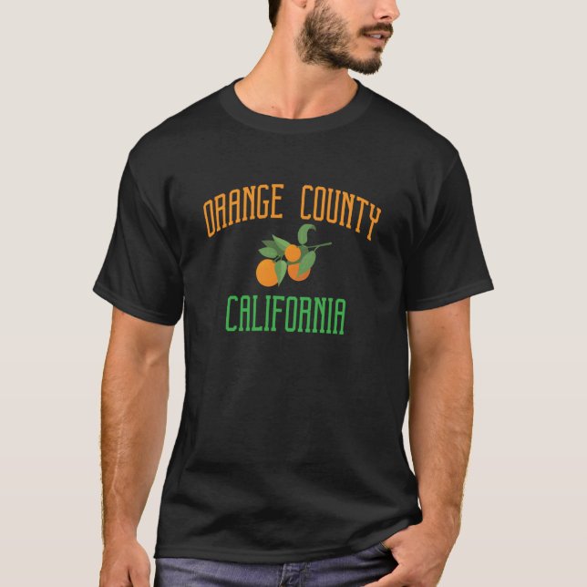 Orange County California Pacific Ocean Surfing  1 T-Shirt (Front)
